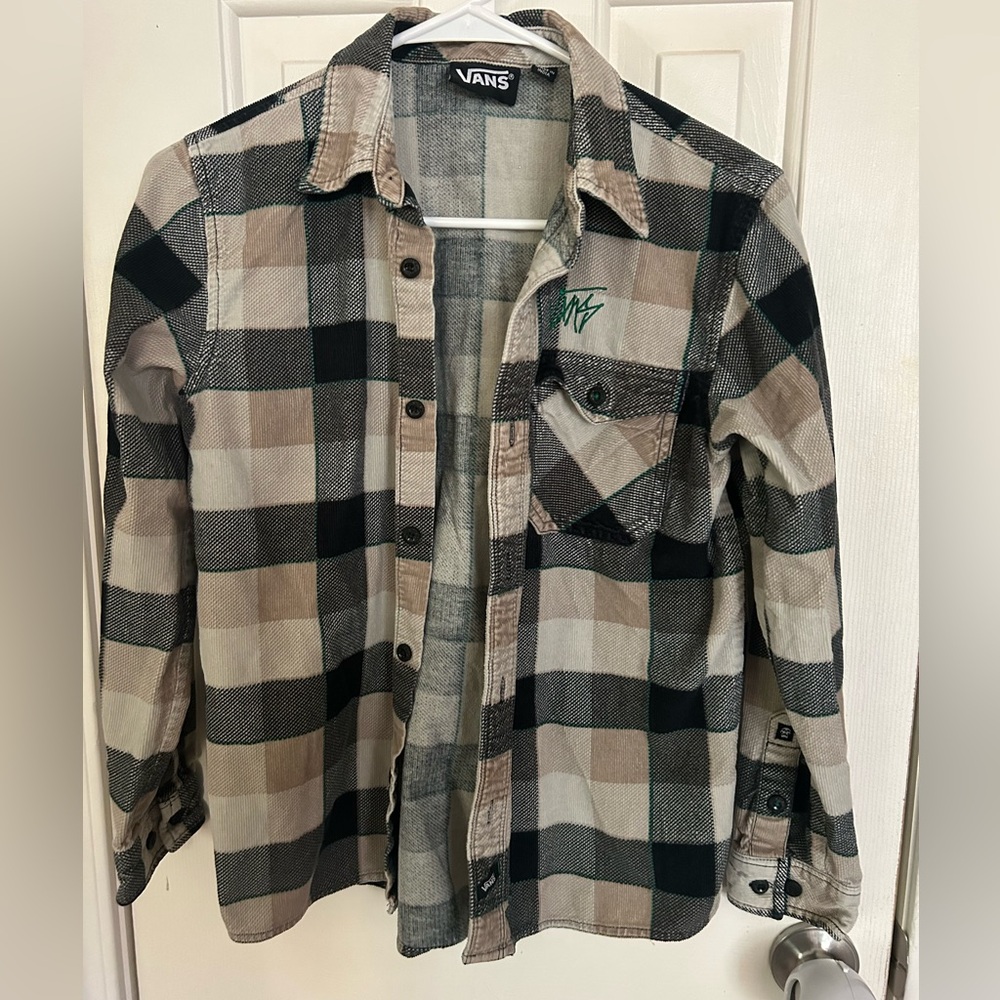 Vans kids flannel